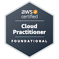 AWS Certified Cloud Practitioner badge